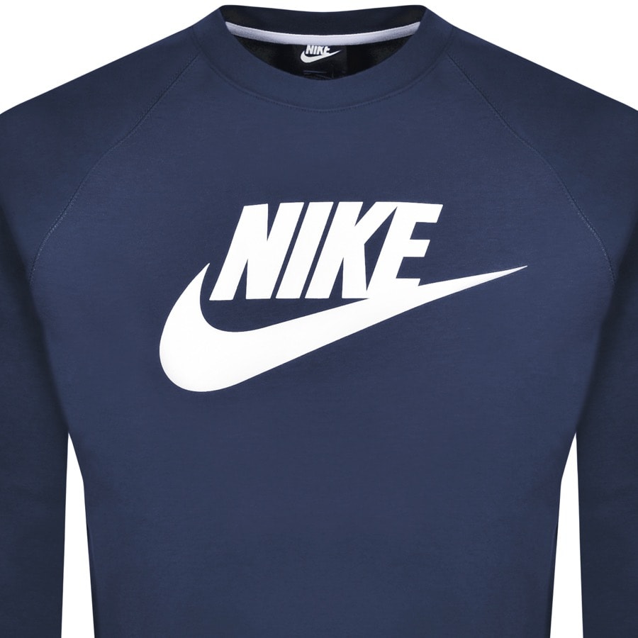 Alternative Image for ProductNike Crew Neck Modern Sweatshirt Navy2